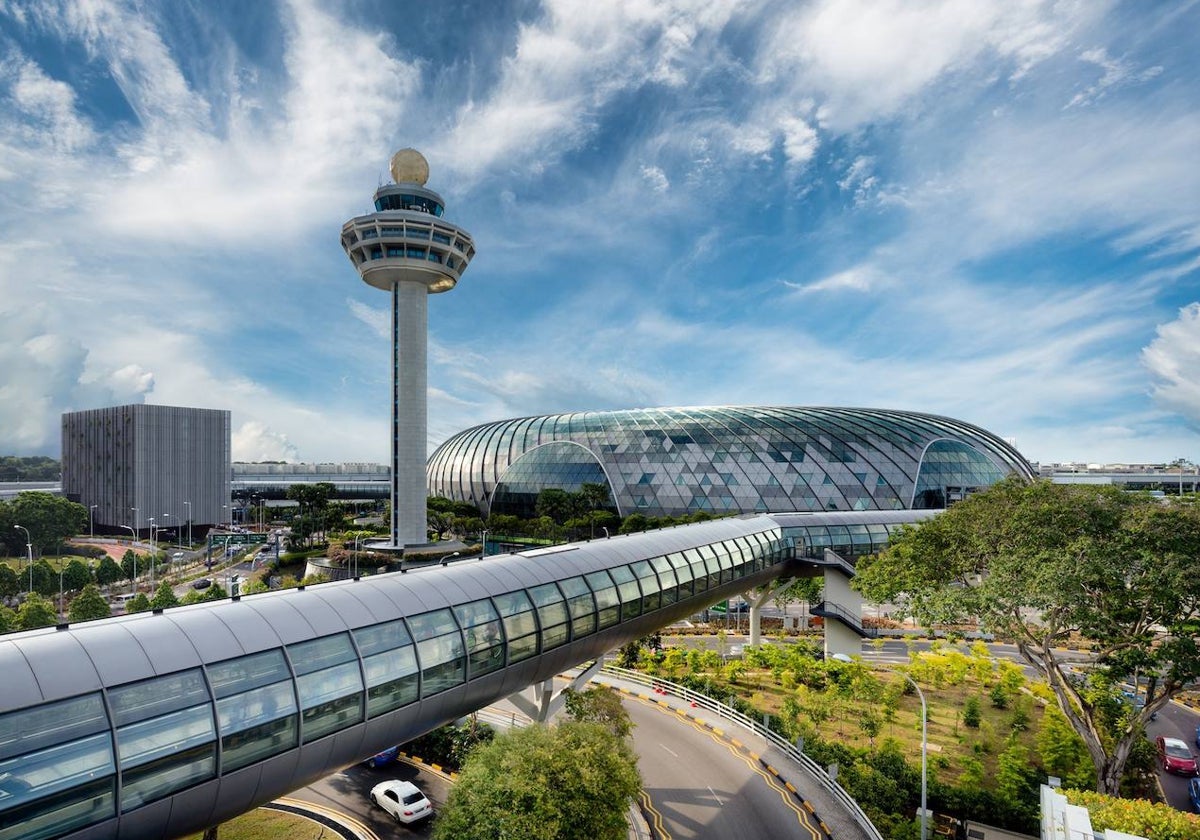 El Changi International Airport (Singapur) ha sido distinguido doce veces como el mejor del mundo