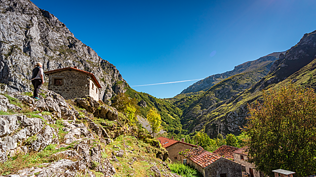 Subida al mirador de Bulnes