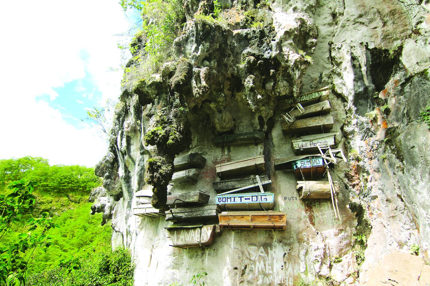 Cementerio colgante de Sagada