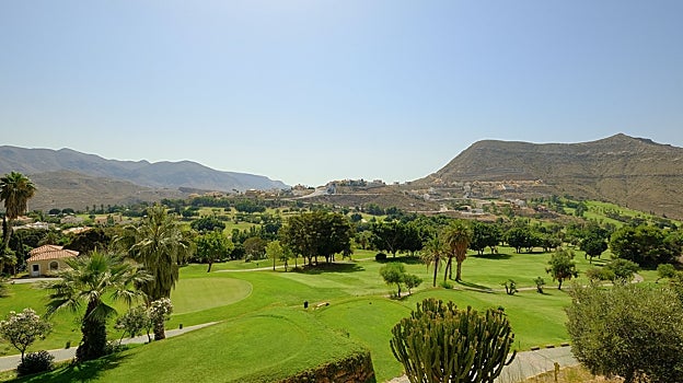 Campo de golf de La Envía en Vícar.