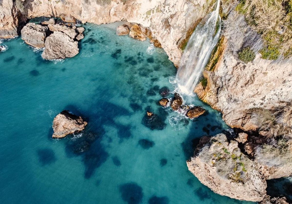 Calas de Maro, en Nerja, Málaga