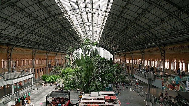 Imagen de la estación de trenes de Atocha