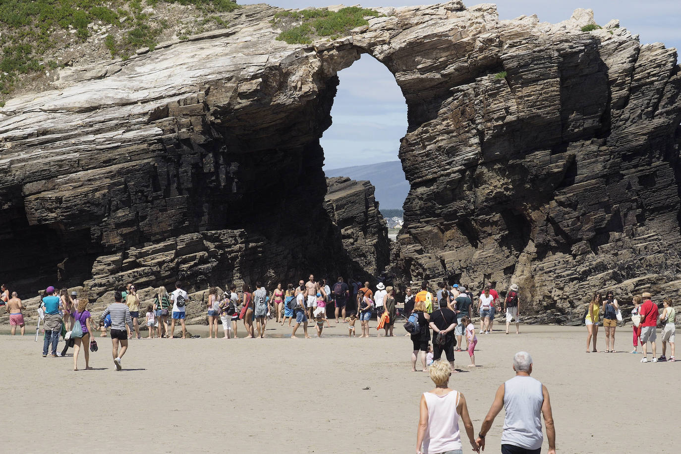 Según los datos de SEO Eskimoz, en el último mes más de 60.000 personas han buscado en Google la playa de las Catedrales, situada en el municipio gallego de Ribadeo.