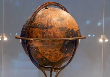 Así es el globo terráqueo más antiguo de la Tierra, en el que aún no estaba América