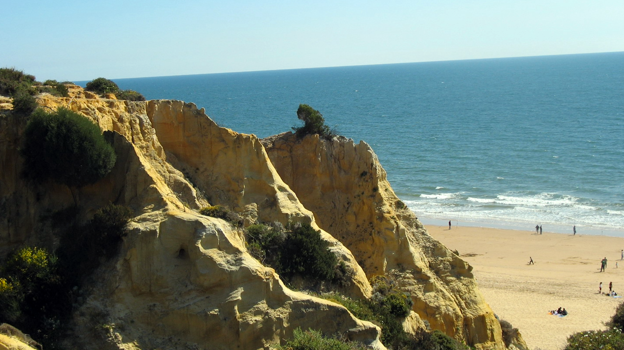 Imagen de la playa del Parador de Mazagón