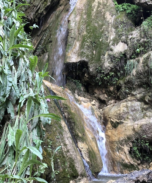 Las cascadas de la Hueta son un auténtico espectáculo acuático