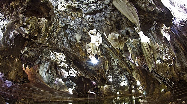 Interior de la 'Gruta de Las Maravillas'