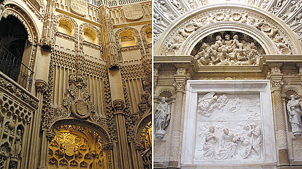 Detalles de la catedral de Murcia