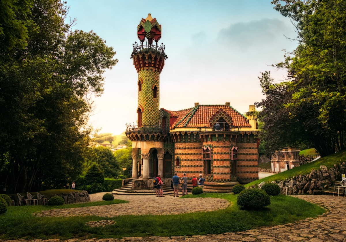 Imagen del Capricho de Gaudí, Comillas