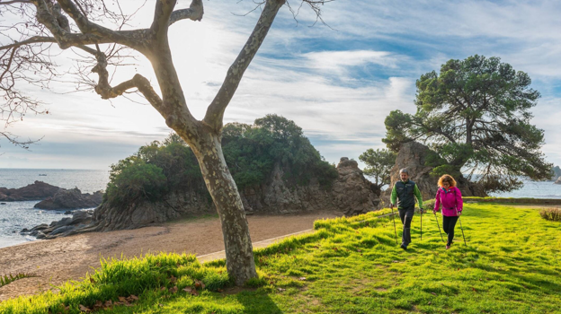 Imagen de ruta senderista por Lloret de Mar