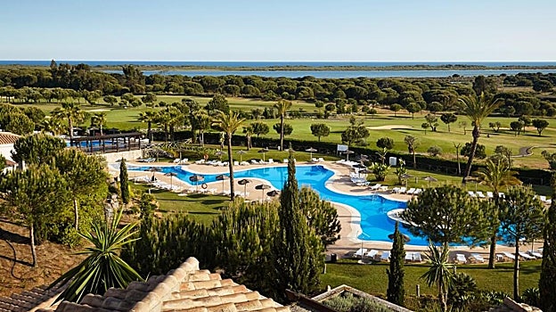 Vistas a las marimas desde el hotel Precise El Rompido.