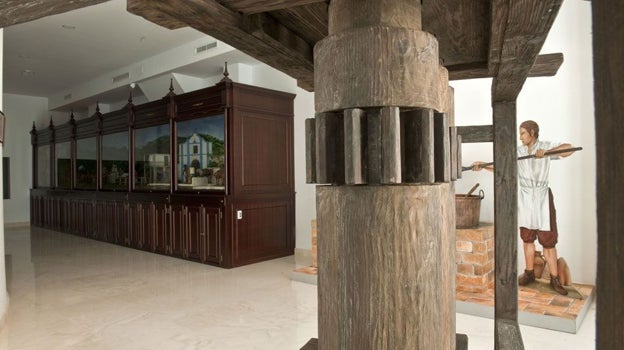 El museo se compone de numerosas salas en las que se cuenta la historia del chocolate