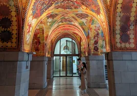 La comisaría de Policía más bonita del mundo, con frescos de Giacometti
