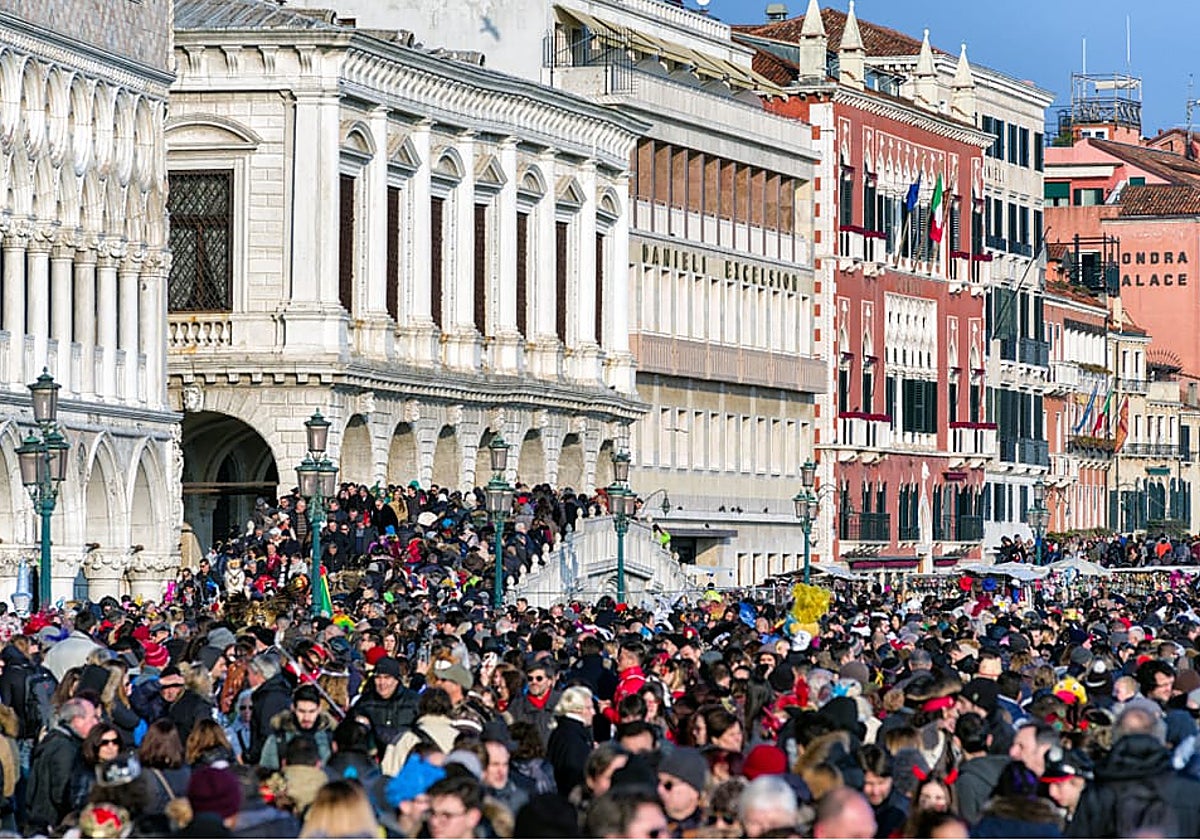 Venecia es uno de los destinos menos recomendados por Traveler debido a su masificación turística