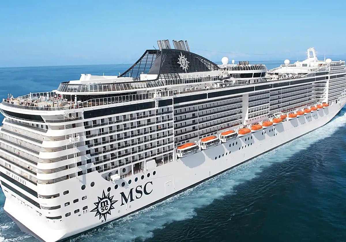 Crucero de la compañía MSC