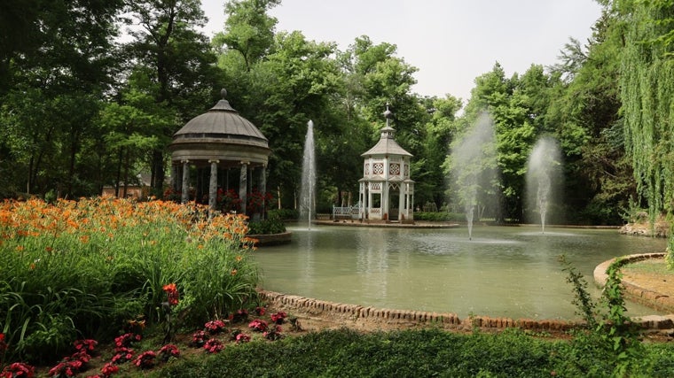 Imagen del Jardín del Príncipe del Palacio Real de Aranjuez