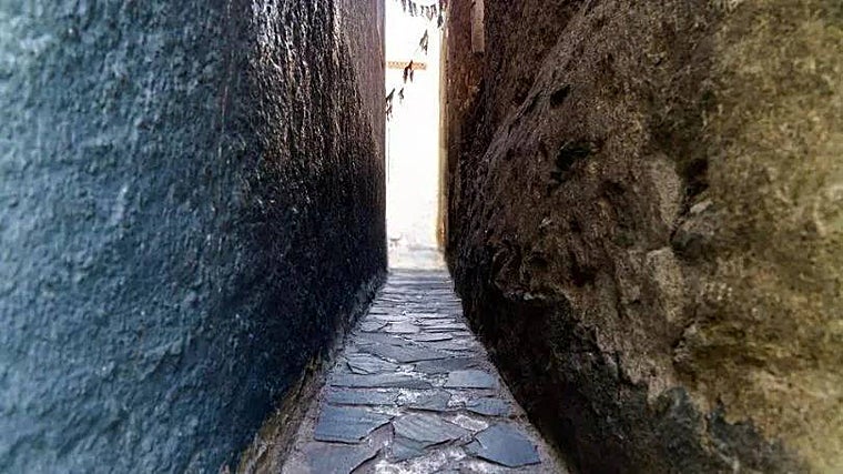 Calle Zanjilla, en Soportújar