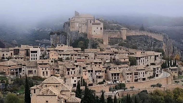 Vista general de la localidad oscense de Alquézar