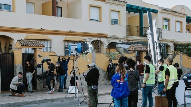 Rodaje de 'Lobo feroz' en San Fernando.