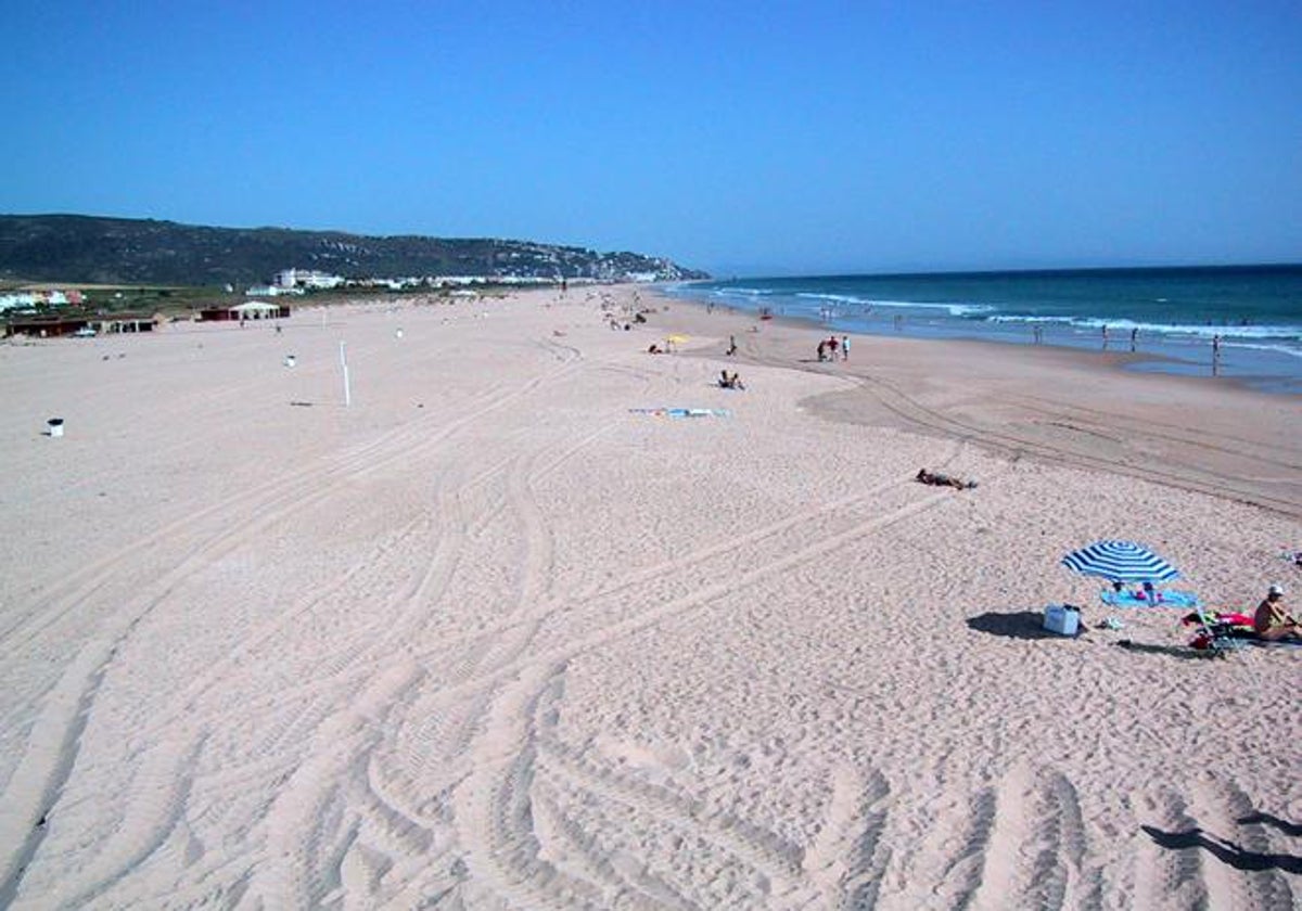 Playa de Zahara de los Atunes en Cádiz