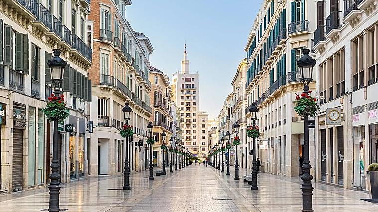 Calle Larios en Málaga