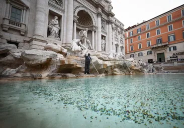 Así se emplea el dinero que dejan los turistas en la Fontana di Trevi