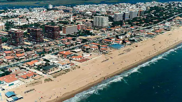 Vista aérea de Punta Umbría