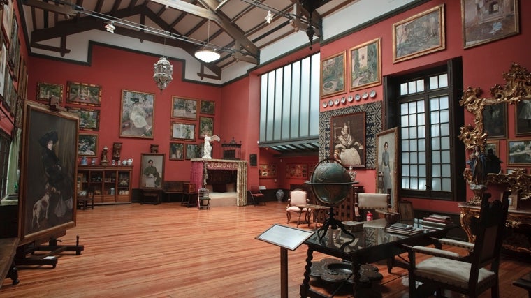 Imagen del interior del Museo Sorolla