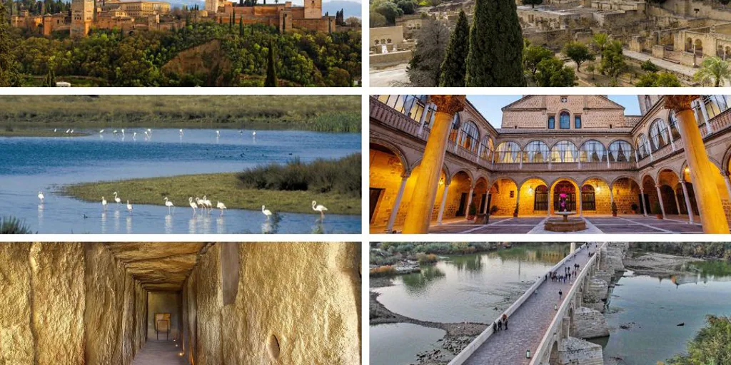 ¿Cuántos Patrimonio de la Humanidad hay en Andalucía y en qué provincias se encuentran?