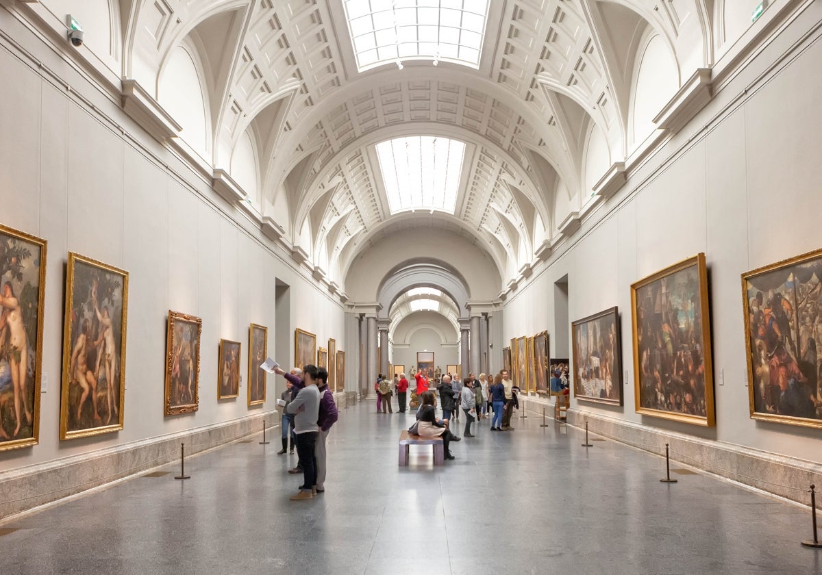 Imagen del interior del Museo del Prado de Madrid