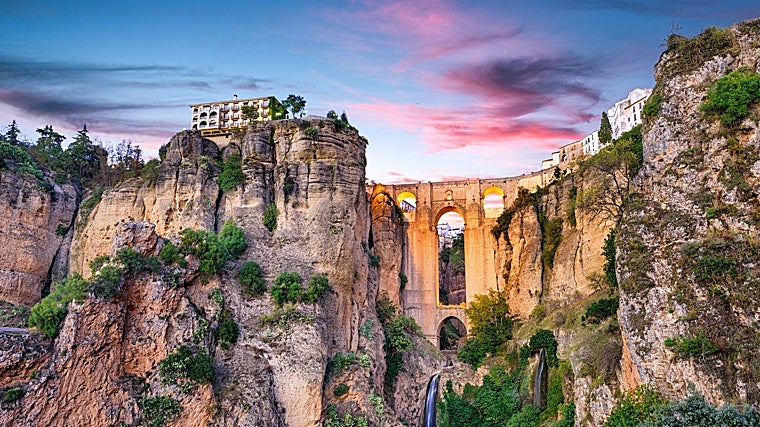 Puente Nuevo sobre el Tajo de Ronda