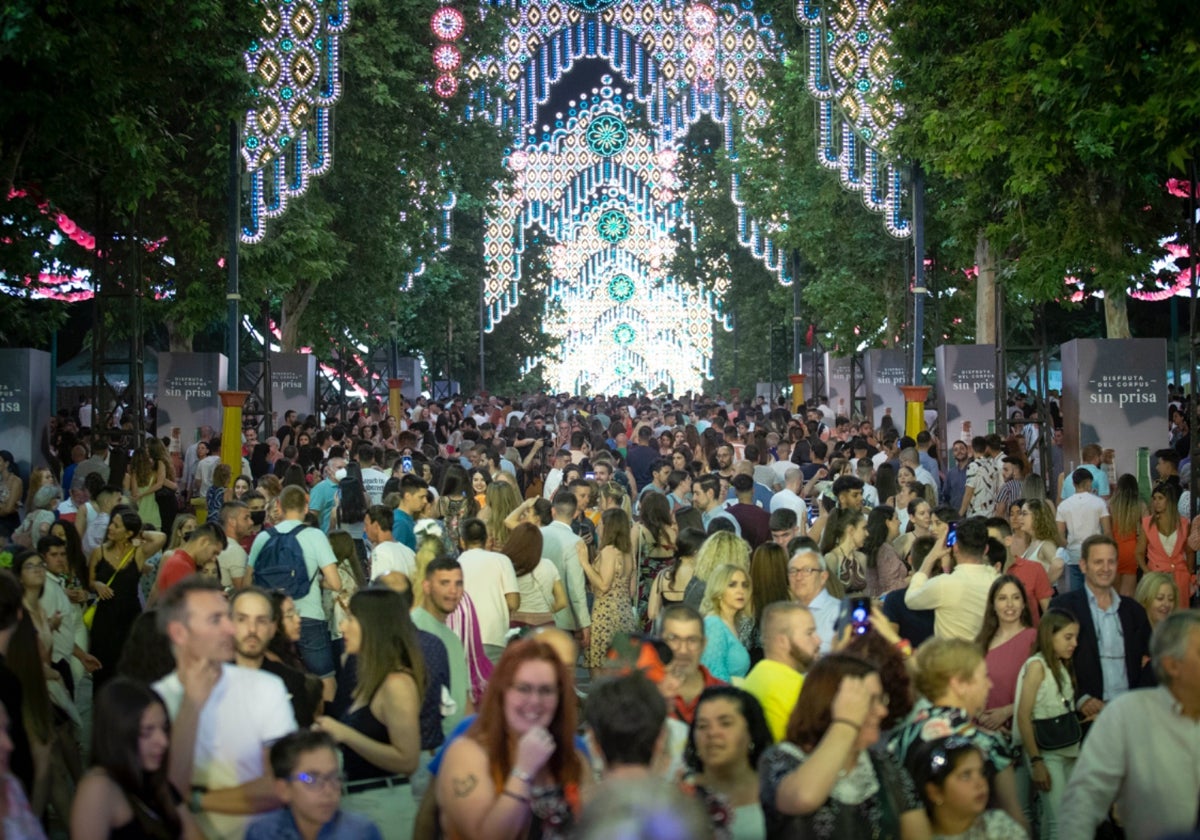 Recinto ferial de Almanjáyar, el epicentro del Corpus en Granada