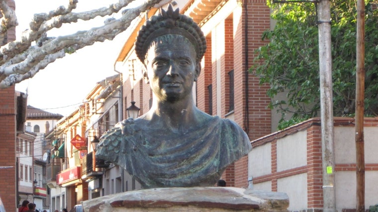 Busto de Teodosio, en COca