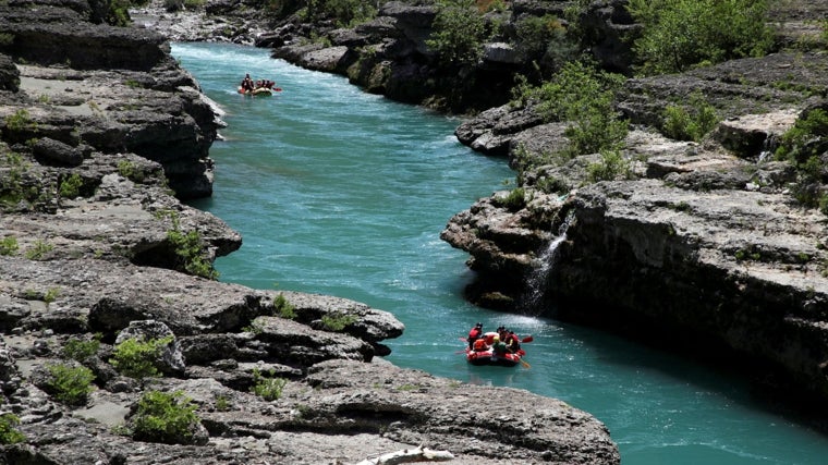 Río Vjosa, en Albania