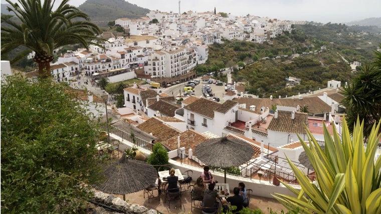 Las clásicas casas blancas de Frigiliana