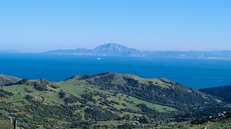 Vistas de África desde el Mirador del Estrecho