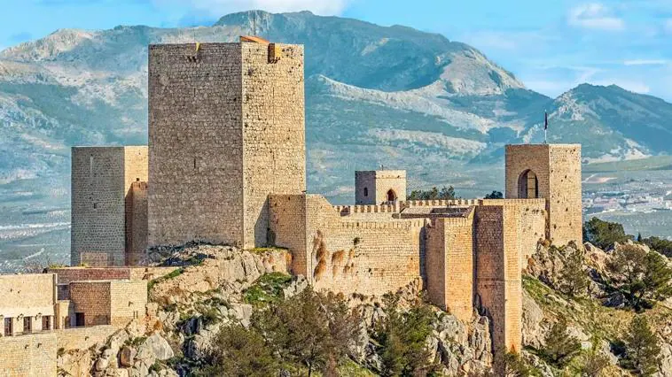 El castillo de Santa Catalina, en Jaén