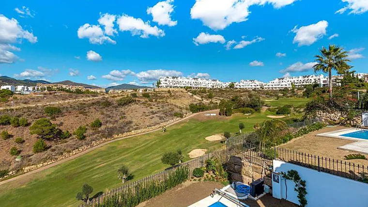 Vistas desde la villa al campo de golf