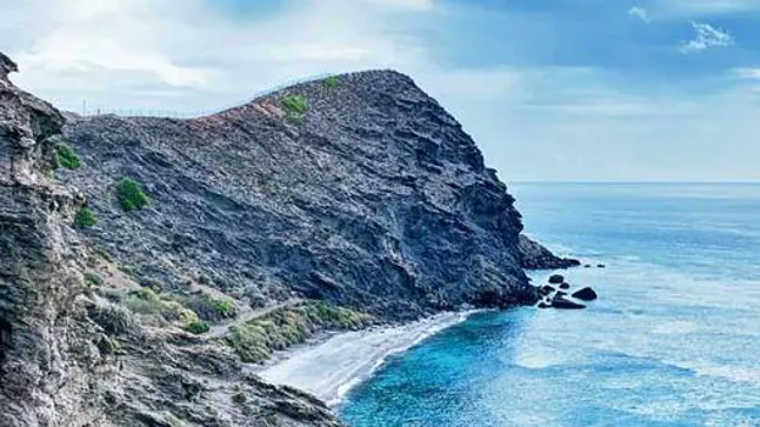 Otra imagen de la playa de La Joya