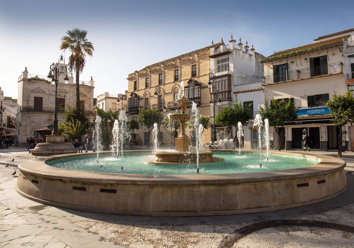 Plaza del cabildo en Sanlúcar de Barrameda
