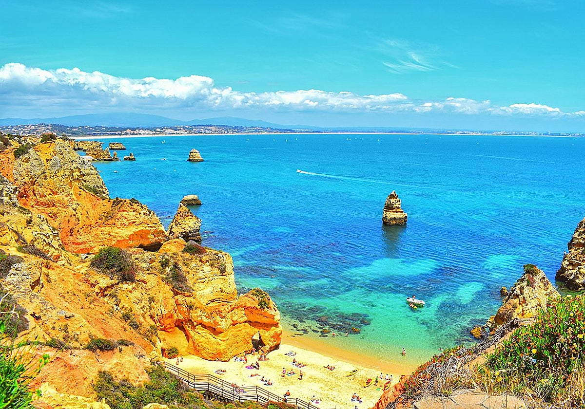 Praia do Camilo en Lagos