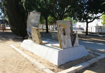 Por qué en Utrera hay un trozo del muro de Berlín