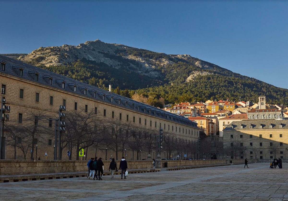 Imagen del monasterio de San Lorenzo del Escorial