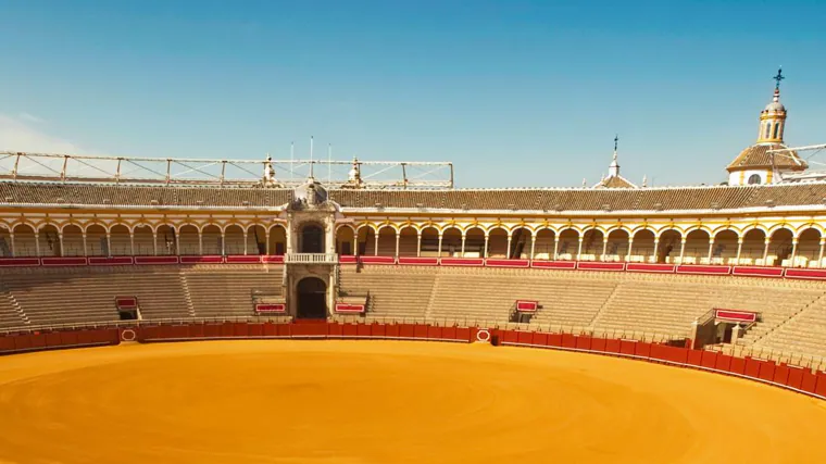 Imagen del ruedo de la Plaza de Toros de la Maestranza