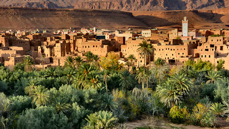 Imagen de la ciudad de Ouarzazate, Marruecos