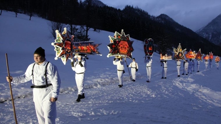 Desfile de los campaneros (Glöcklerlaufl), el 5 de enero