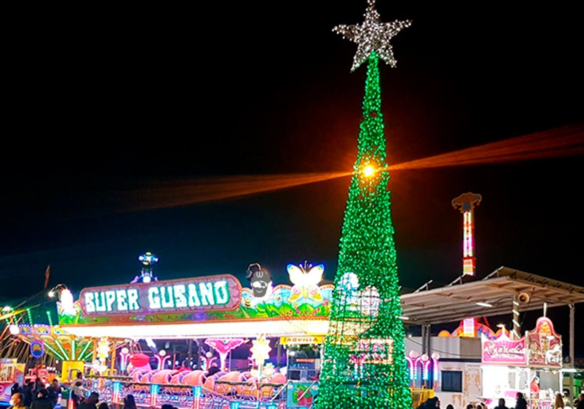 'Almeripark' es el gran parque de atracciones navideño de Almería