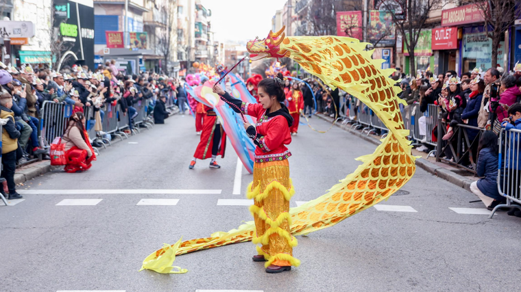 Desfile del Año Nuevo Chino en Usera