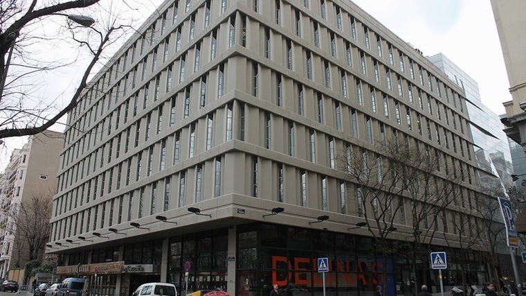 Imagen del antiguo edificio de IBM del Paseo de la Castellana