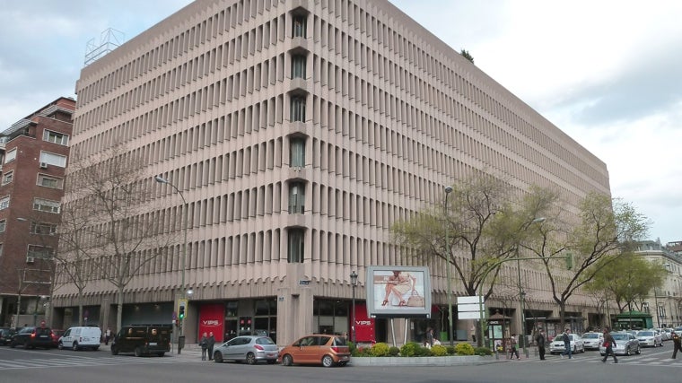 Imagen del edifiio Beatriz en la calle Ortega y Gasset
